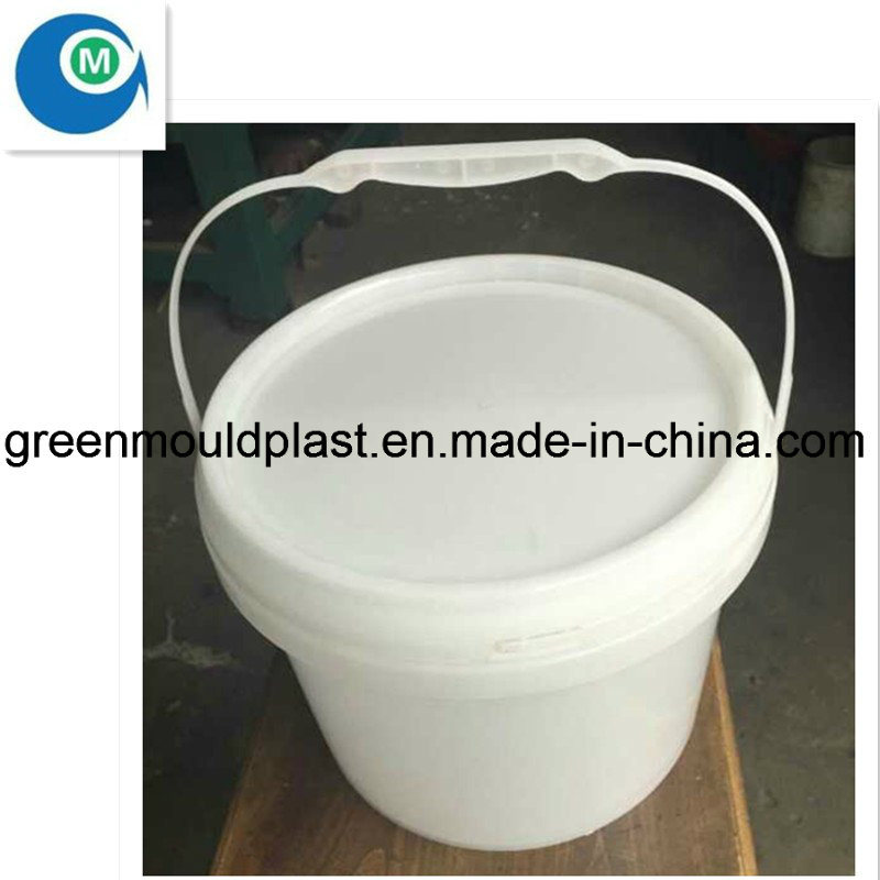 5L Used Injection Plastic Paint Bucket Mould Stock