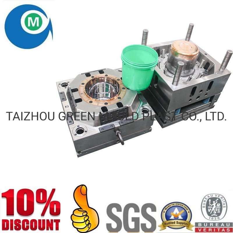 Trade Assurance Hot Sale Plastic Injection Water Bucket Mold