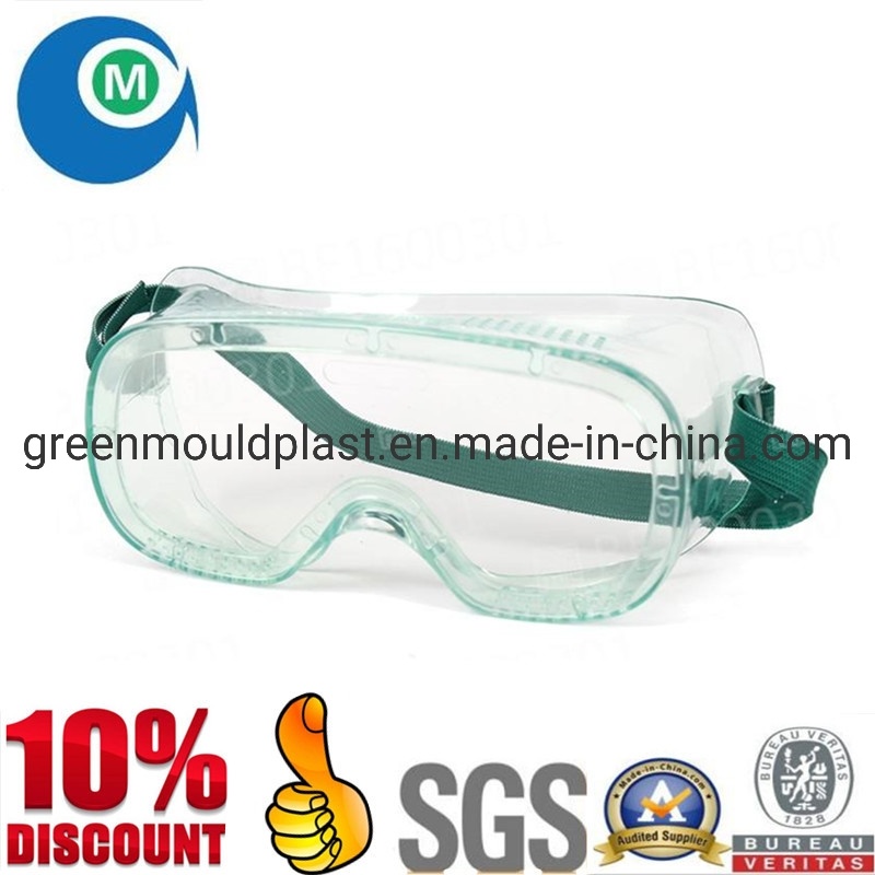 Plastic High Quality Safety Goggles Mould in Green Mould Plast