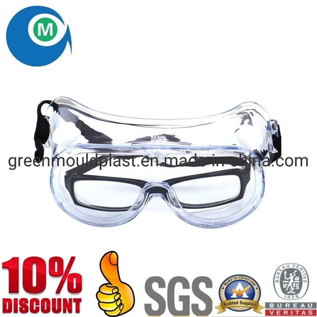 Plastic High Quality Safety Goggles Mould in Green Mould Plast
