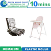 Taizhou Hot Sale Plastic Infant Dining Feeding Baby Chair Mould