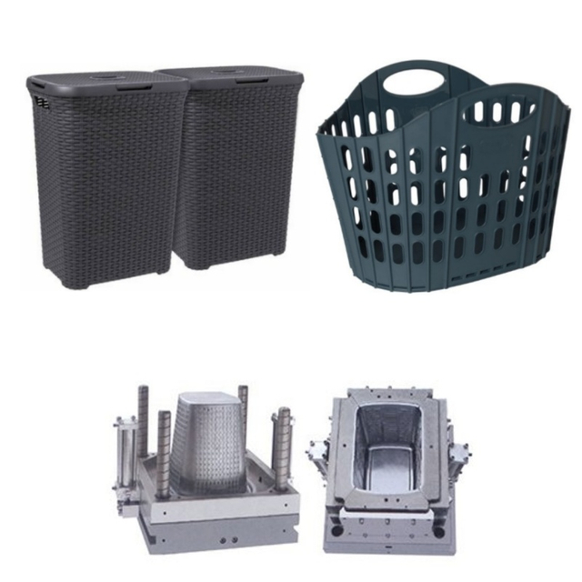 Plastic Laundry Basket Hot Runner Mould with Reasonable Price