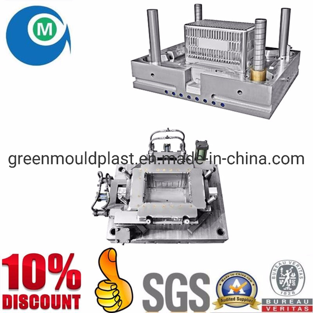 Factory Custom Plastic Crate Mould Plastic Injection Mold for Turnover Logistics Box