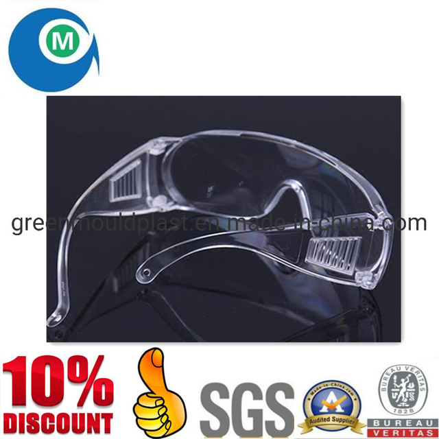 Injection Plastic PC Transparent Folding Glass Goggle Mould Have Stock