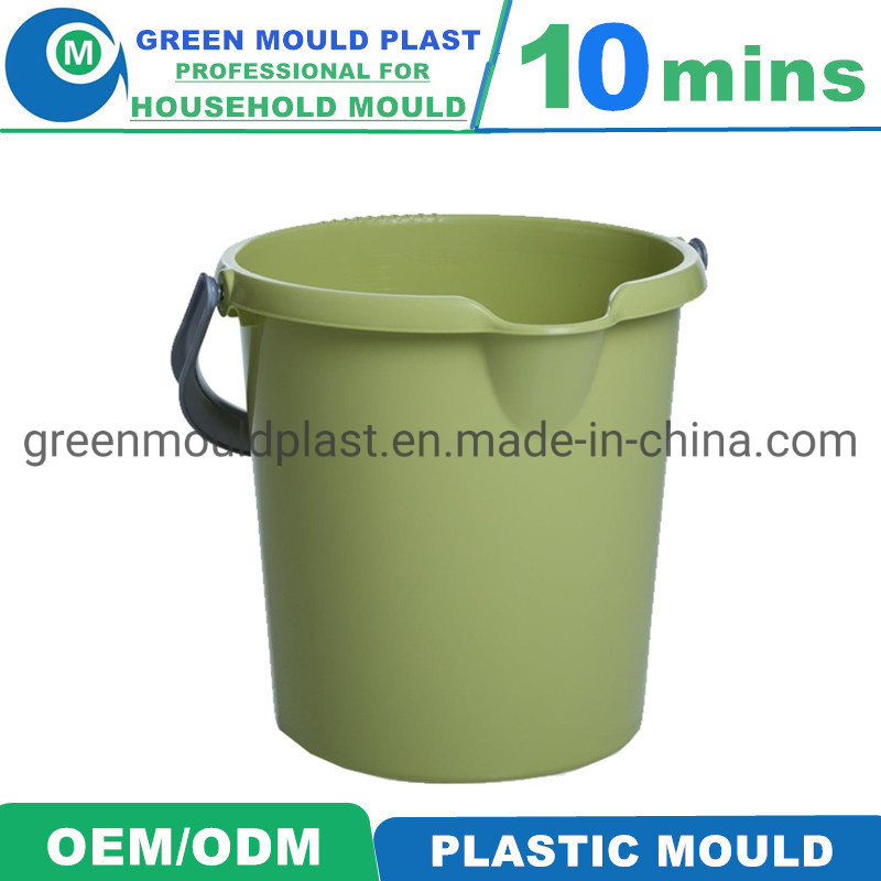 Factory 50L-160L Plastic Water Bucket Mould Manufacture