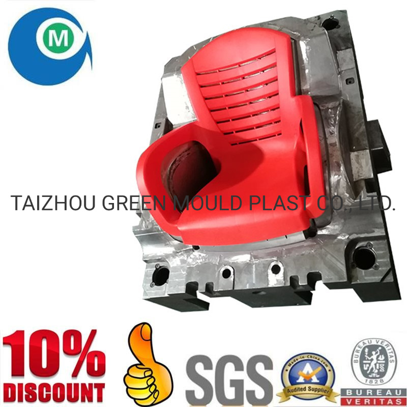 Fashion Design Double Color Plastic Injection Bus Chair Mould