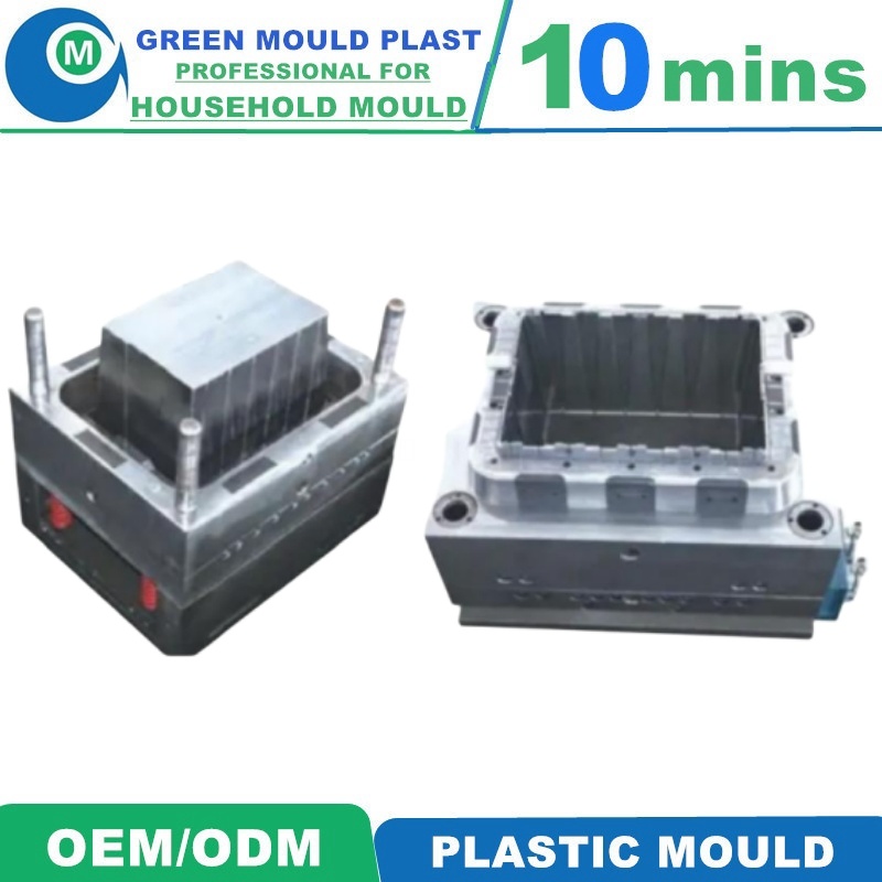 Household Used Plastic Storage Mould Used Injeiction Mould Storage Box Mold