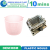 High Grade Domestic Plastic Washing Cloth Basket Molds With Diverse Styles