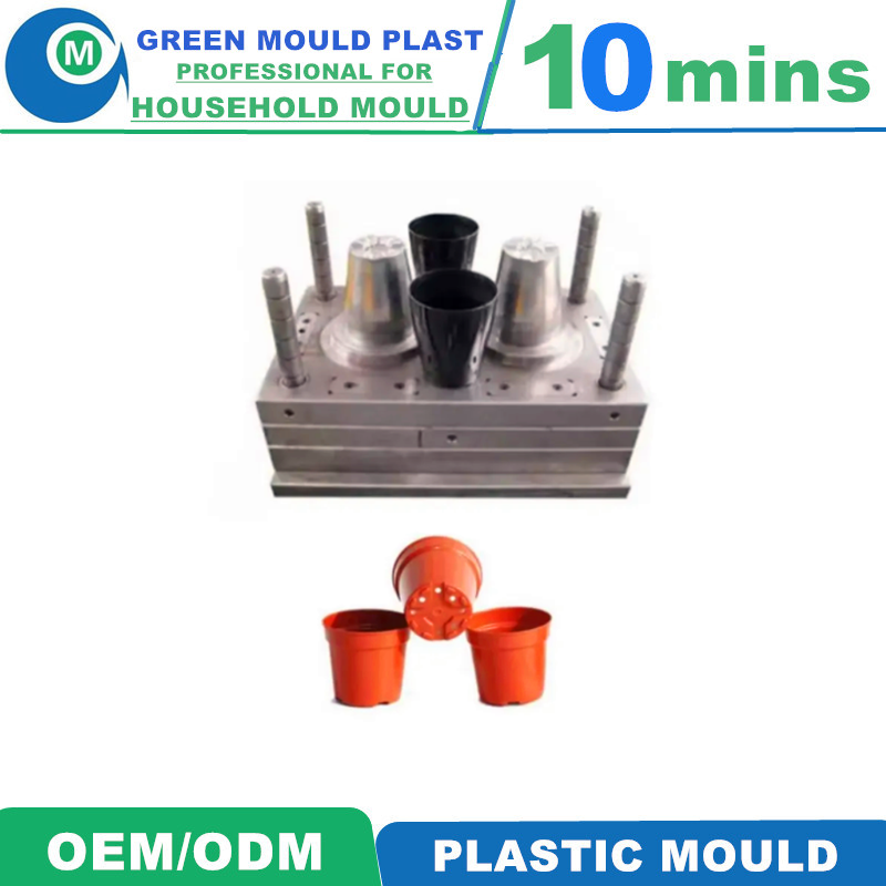 High Quality Local Plastic Flowerpot Molds In Various Designs