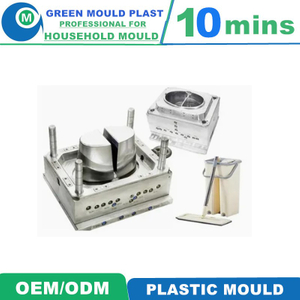 High Quality Injection Plastic Mop Bucket Mold,Plastic Household Mould