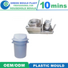 Top Quality Domestic Plastic Dustbin Molds With Multiple Styles