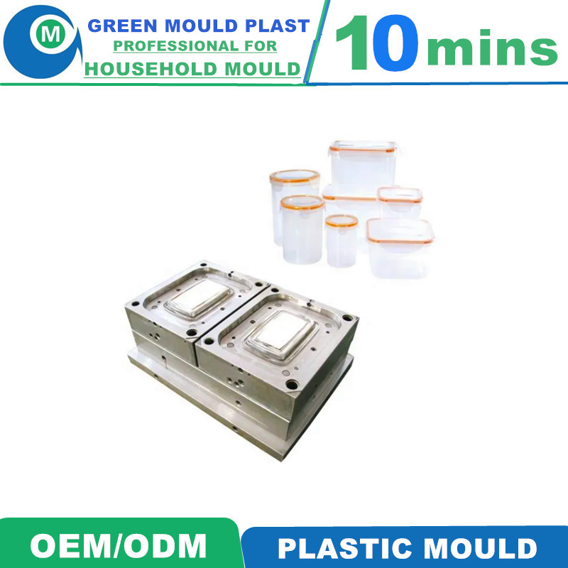 Various Styles of High-Grade Domestic Plastic Food Container Molds
