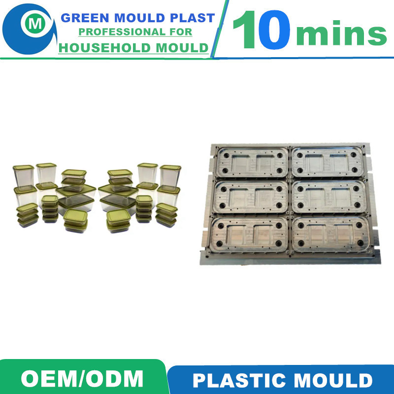 High Quality Plastic Food Container International Molds in Various Styles