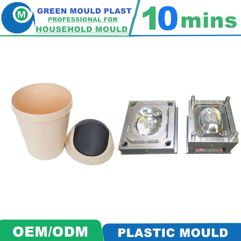 Various Styles of High-Grade International Plastic Garbage Can Molds