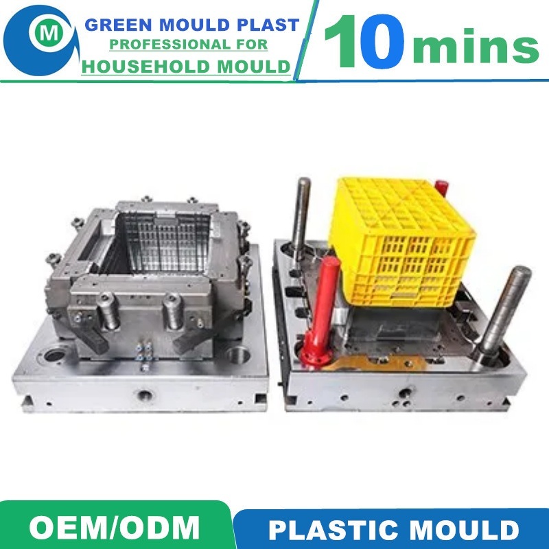 Customized Professional High Quality Cheap Hot Sale Crate Mould Plastic Injection Mould