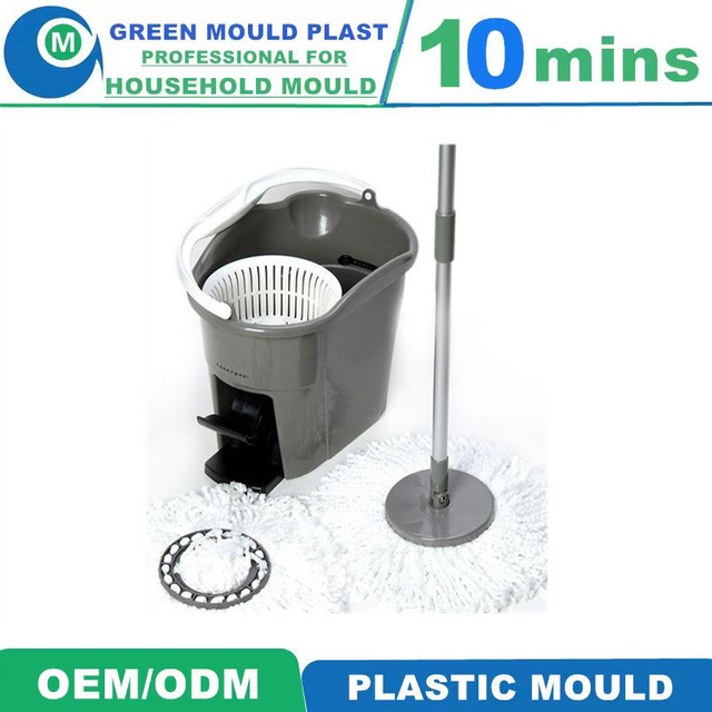 Hot Selling Custom Mop Bucket Plastic Injection Mold