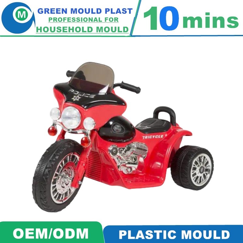 Customized Professional New Design Plastic Baby Motor Car with 3 Wheels Injection Mold Manufacturer Factory