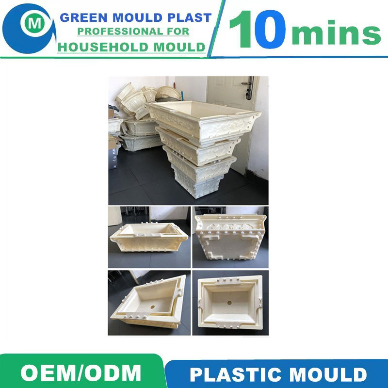 PP ABS Customized Plastic Injection Moulding Flower Pot Mold