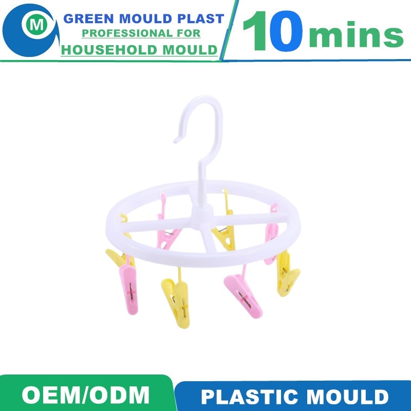 Customized Cheap Prolific Clothes Hanger Plastic Injection Mold Large Supply PP