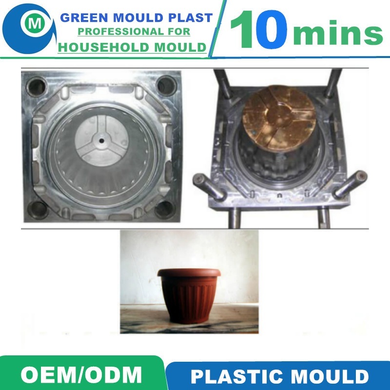 Factory Price High Quality Customized Professional Plastic Injection Flowerpot Mould