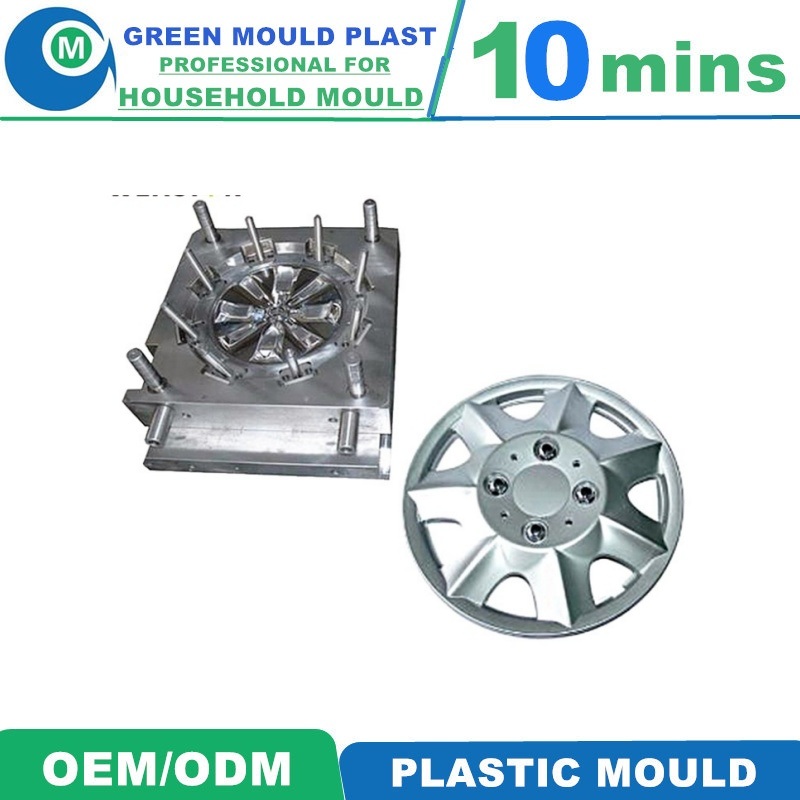 Customized Professional High Quality Plastic Wheel Cover Injection Mold Manufacturer Factory