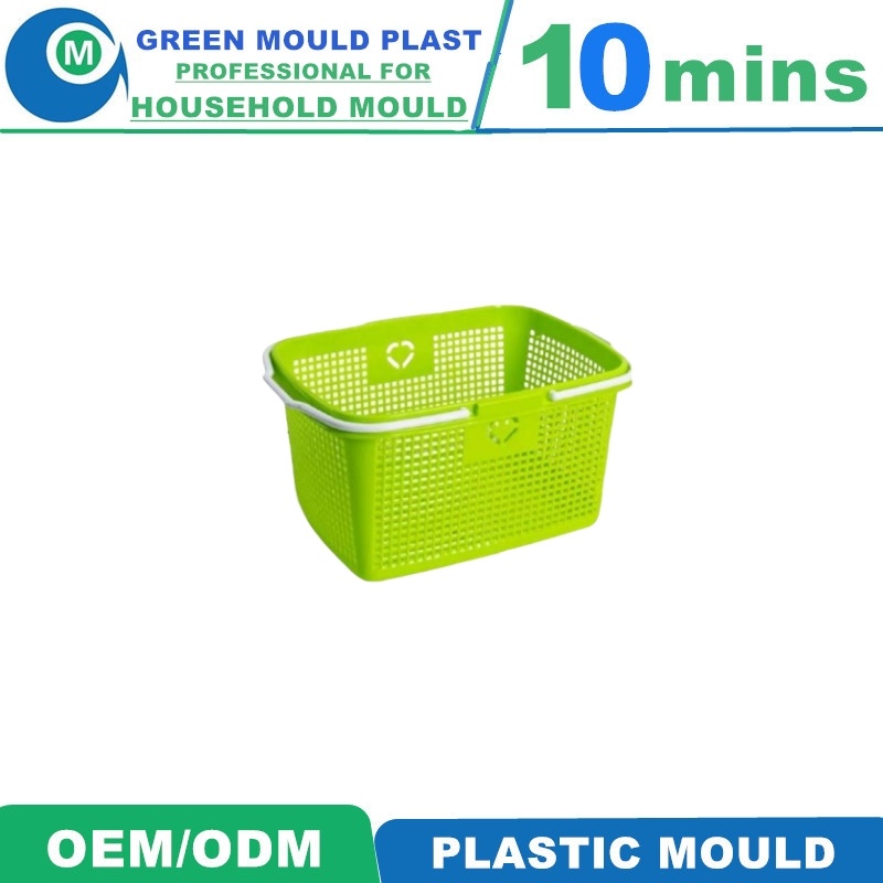 Daily Used Plastic Laundry Basket Moulds/Shopping Basket Mould for Selling