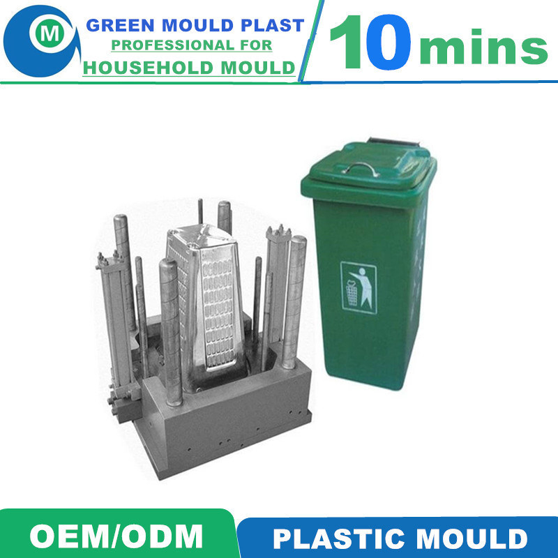 High Quality Durable and Cheap Injection Plastic Dustbin Mould