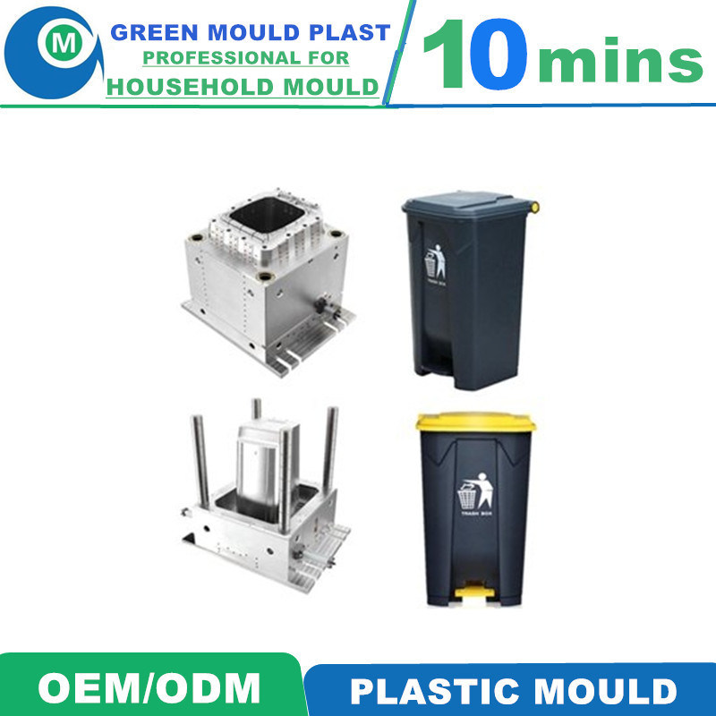 High Quality Durable and Cheap Injection Plastic Dustbin Mould