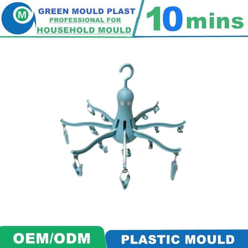 Plastic Injection Cloth Clip Mould Tool Tool Shou Manufacturer