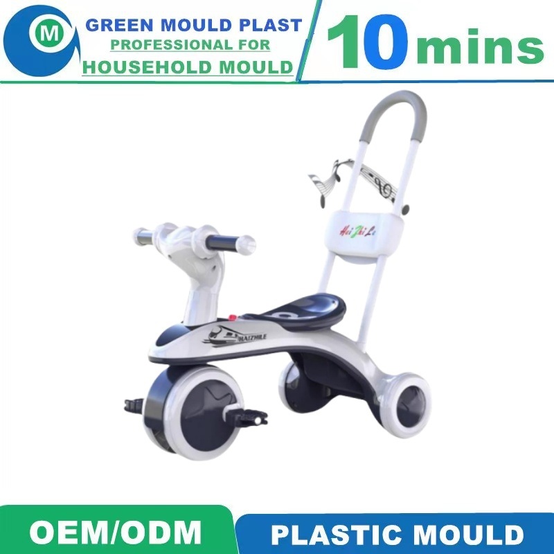 Baby Children Kids Car Mould Toys Car with Four Wheels Mold Plastic Injection Mould Baby Carriage Mould