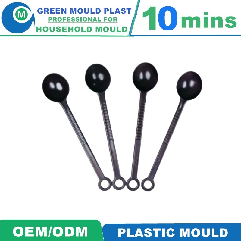 Factory Hot Sales Disposable Spoon Folks Knife Mould Custom Cheap Plastic Forks Injection Moulds