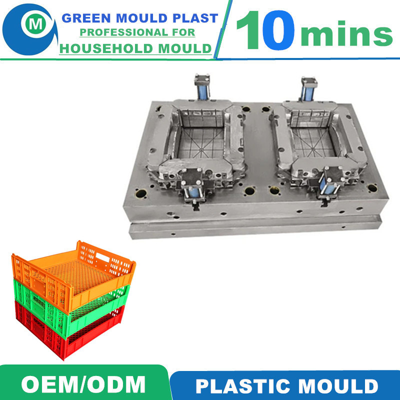 High Quality Mold Durable Professional Factory of Plastic Injection Bread Crate Moulding
