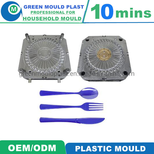 PP Plastic Injection Kitchen Use Spoon Mould Molding Factory