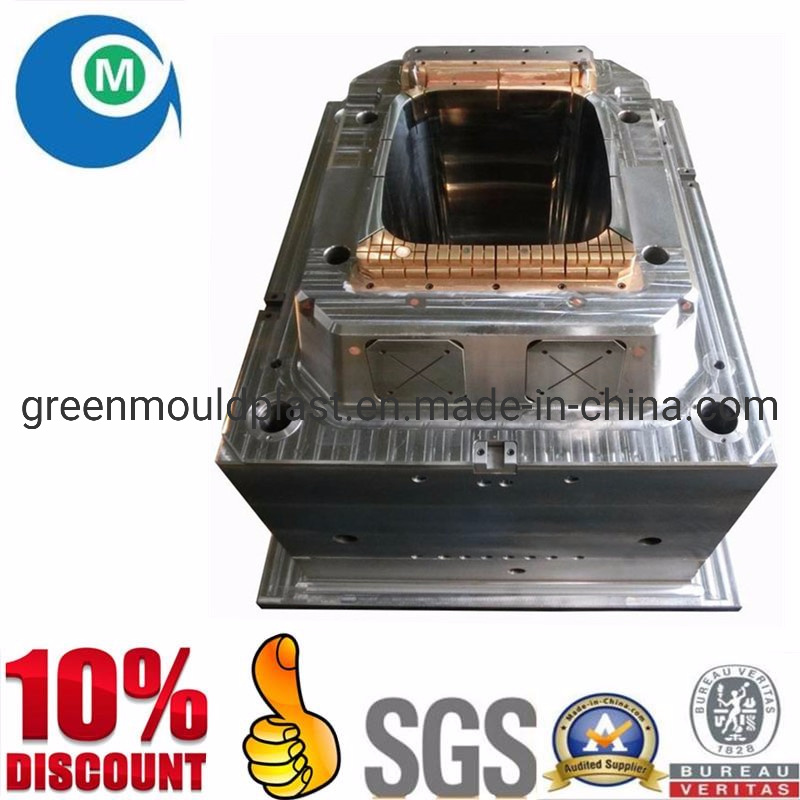 OEM P20/718 Injection Plastic Classification Dustbin Mould From Green Mould