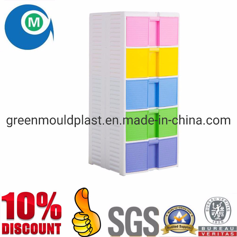 Rattan Design Shoes Cabinet Mould, Plastic Drawer Mould