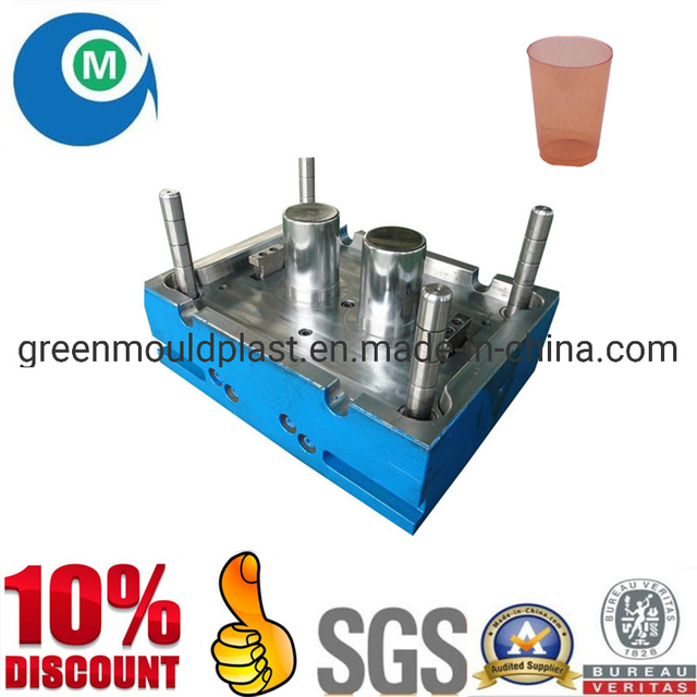 Custom-Made Plastic Water Cup Injection Mould China Factory