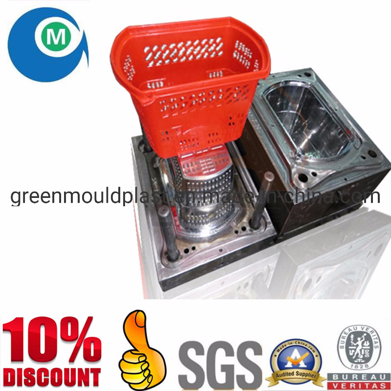 Plastic Turnover Box Storage Basket Mold