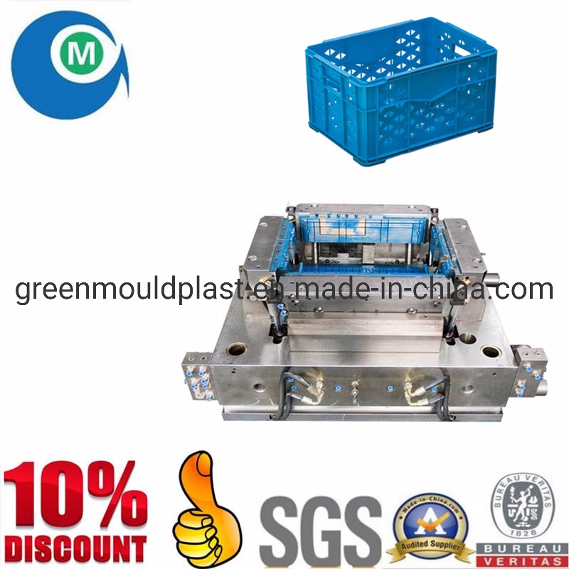 Precise Processing Fish Crate Plastic Injection Mould Maker