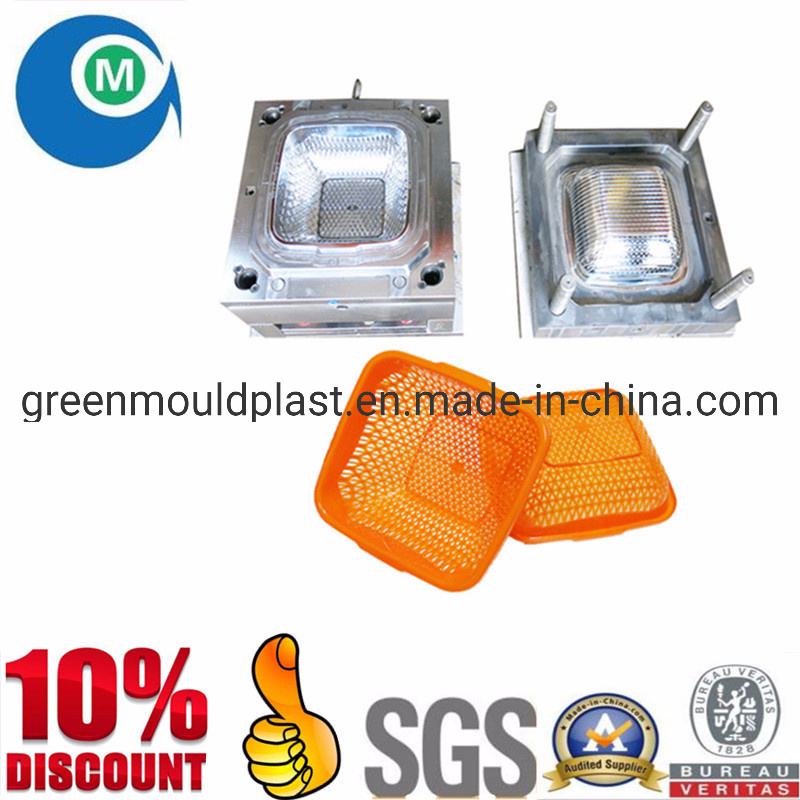 Plastic Commodity Injection Mould for Kitchen Machine Vegetable Basket Mold