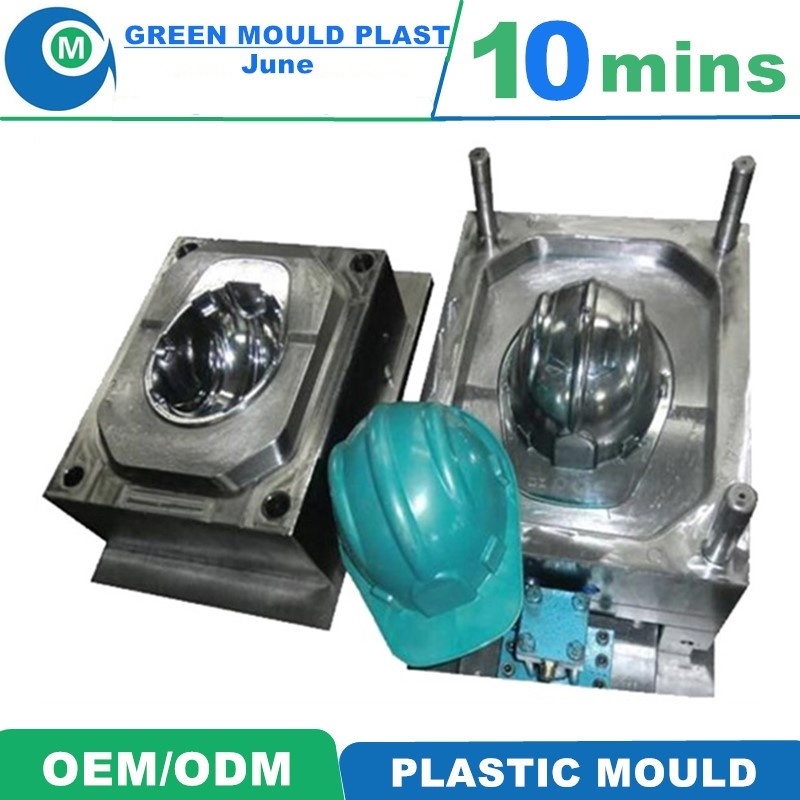 Plastic Injection Moulding Maker Custom Durable Safety Helmet Mold