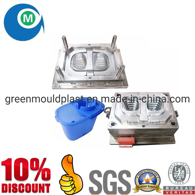 Manufacturering Injection Plastic Cotton/Microfiber Mops Bucket Mould