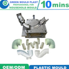 UPVC CPVC PE HDPE PP Plastic Injection Pipe Fitting Mould