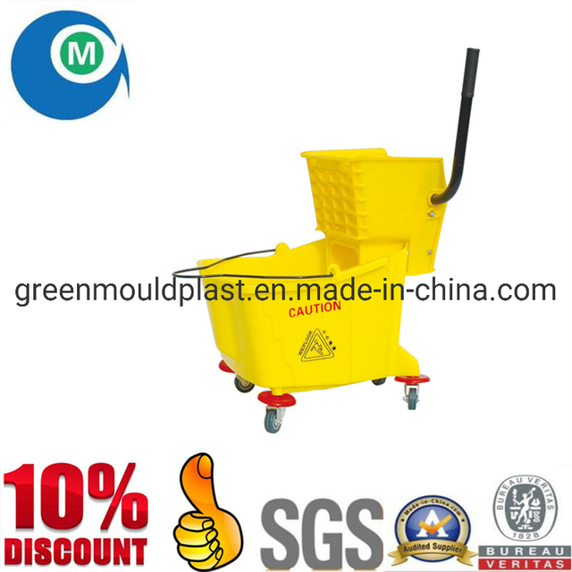 Manufacturering Injection Plastic Cotton/Microfiber Mops Bucket Mould