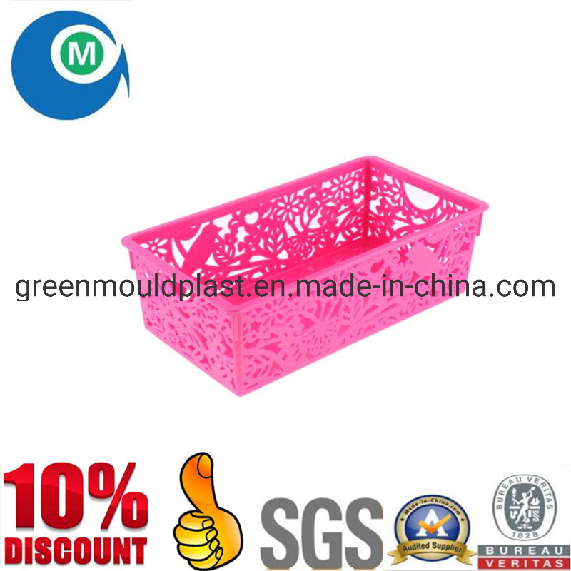Plastic Turnover Box Storage Basket Injection Mold Supplier