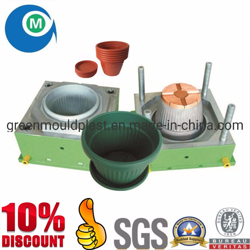 Provide High Quality New Design Plastic Injection Wedding Flowerpot Mould