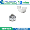 Plastic PVC Bend Pipe Fitting Mould Elbow Tee Valve Pipe Fitting Mold