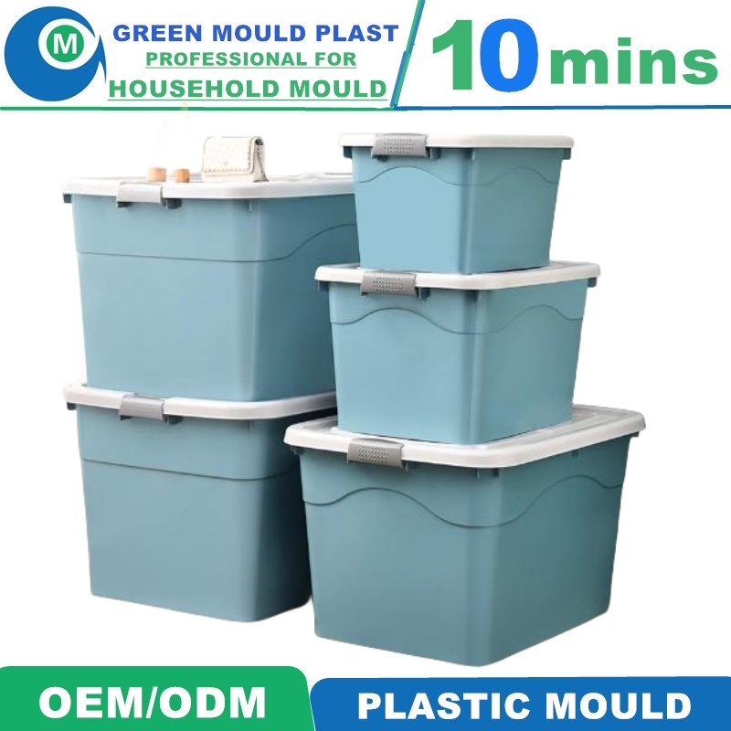 Storage Plastic Basket Stackable Kitchen Basket Storage Box Injection Plastic Mould