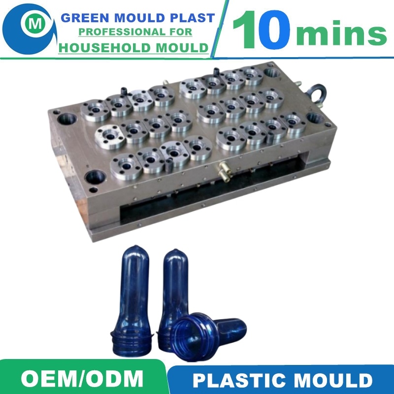 Factory Design Make 12 Cavity Pet Candy Jar Bottle Preform Mold Bottles150cc Reconditioned Pet Preform Mold