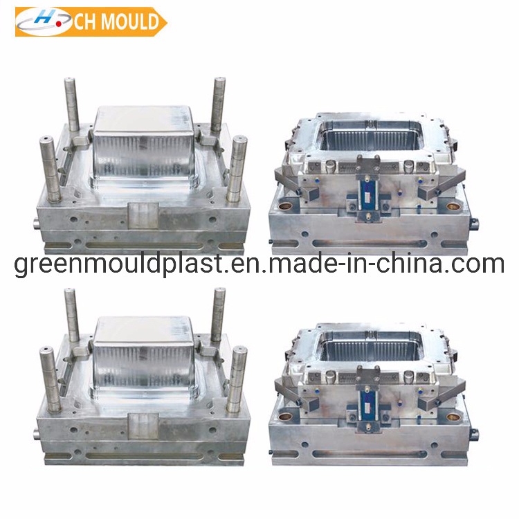 OEM Injection Plastic Fish & Vegetable Crate Mould Maker