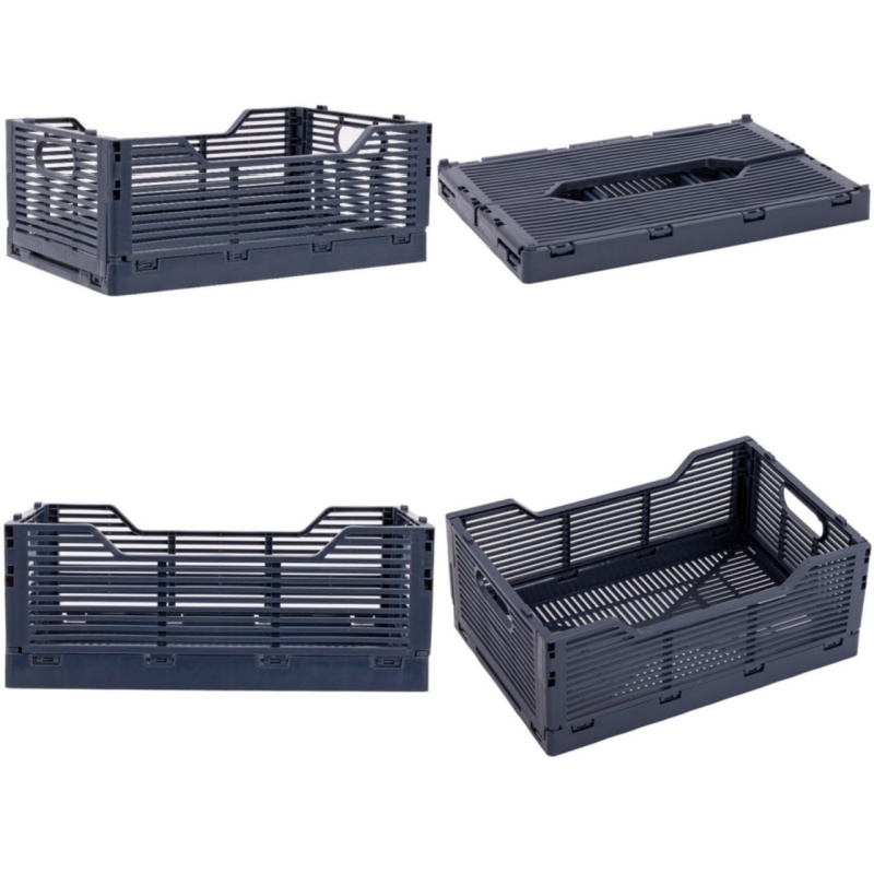 Mould Mold High Quality Injection Plastic Mould Folding Black Crate Mould with Factory Price